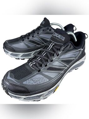 Hoka One One Mafate Speed 2 Black Castlerock Men’s Size 12.5